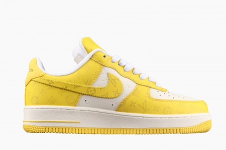UA 1V Nike Air Force 1 Low By Virgil Abloh Yellow