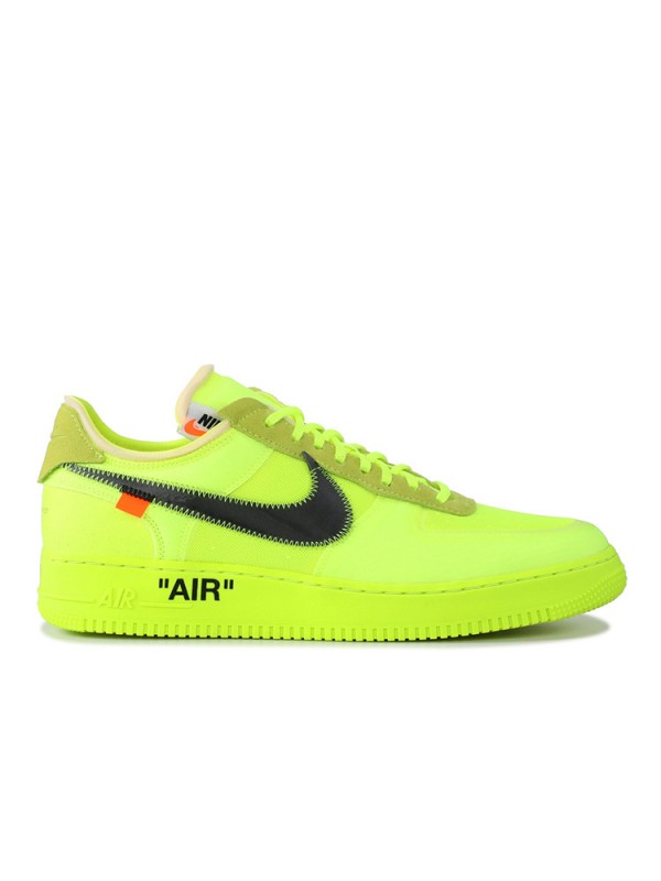 UA Nike Air Force 1 Low Off-White Volt