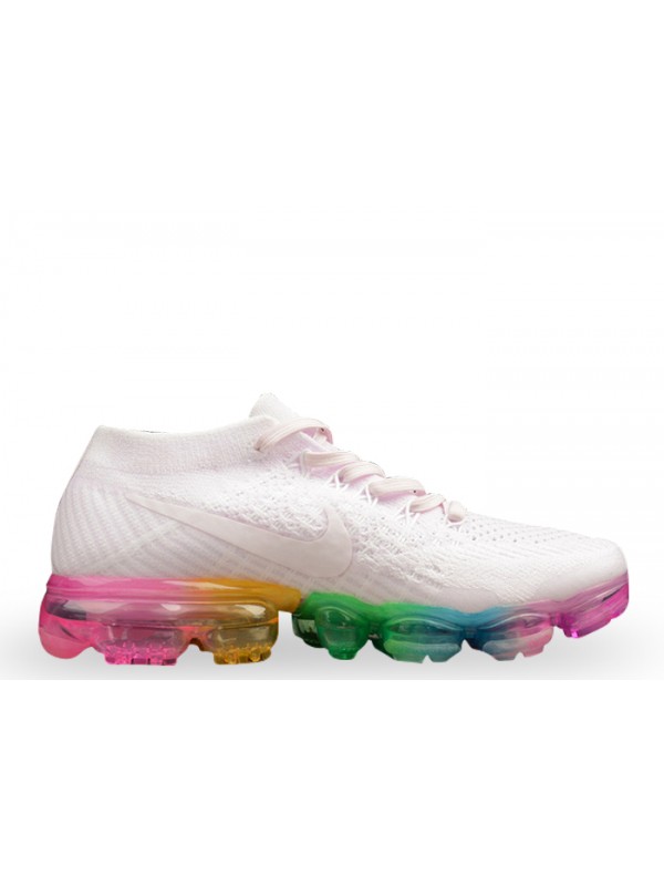 Hot Sale UA Nike Air Vapormax Flyknit White Concord Shoes