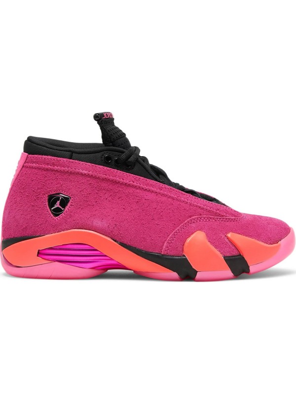 UA Air Jordan 14 Retro Low Shocking Pink