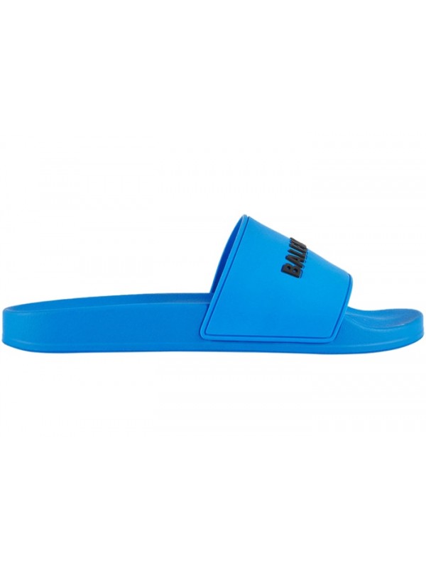 UA Balenciaga Pool Slide Blue