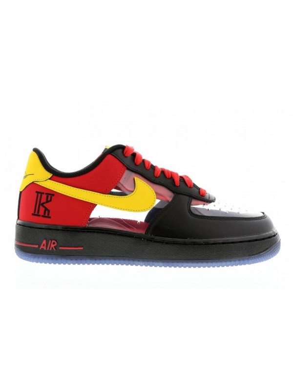 UA Nike Air Force 1 CMFT Signature QS “Kyrie Irving” Universtiy Red for Sale