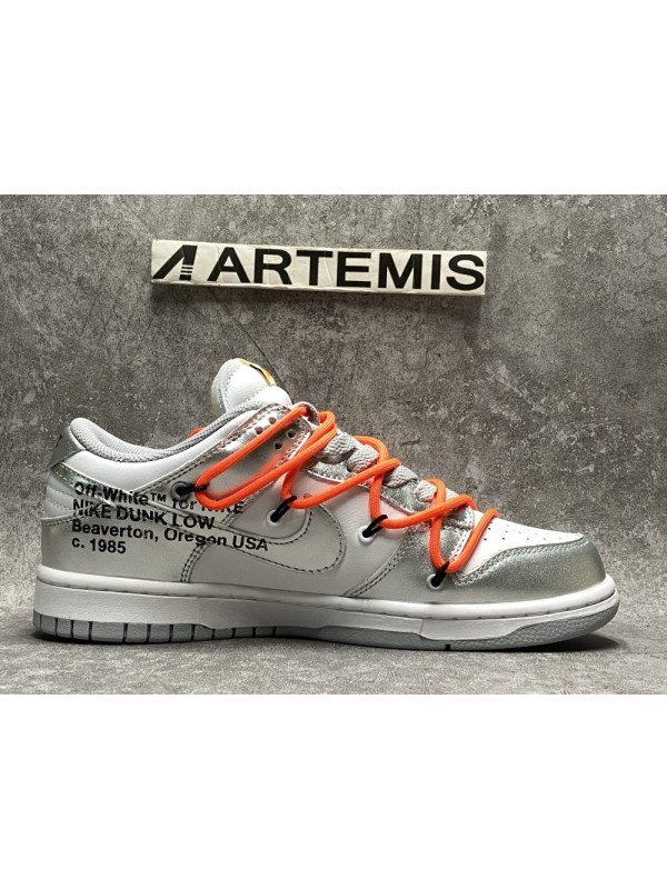 UA Nike Dunk Low Off-White Silver