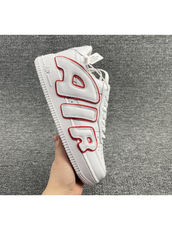 UA CPFM x Nike Air Force 1 By You White Red